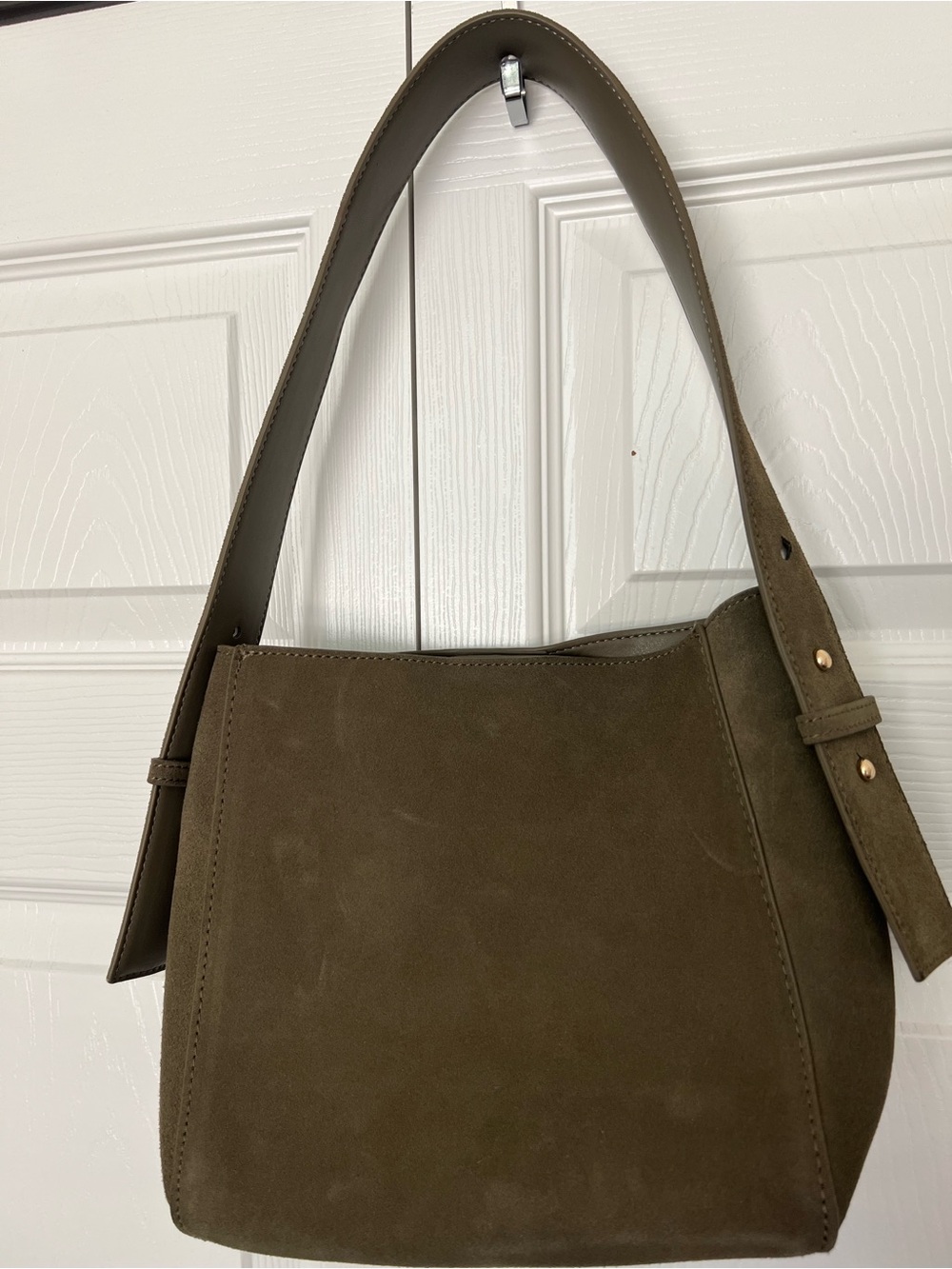 Mango suede purse